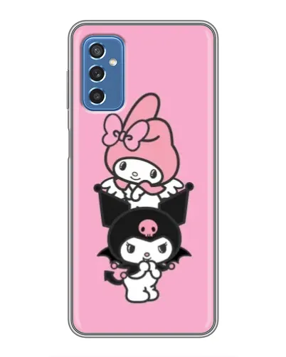 Чехол для Samsung Galaxy M52 5G (M526) с картинкой «My Melody и Kuromi» Чехол для Samsung Galaxy M52 5G (M526) с картинкой «My Melody и Kuromi»