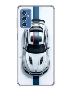 Чехол для Samsung Galaxy M52 5G (M526) с картинкой «Вид сверху — BMW M» Чехол для Samsung Galaxy M52 5G (M526) с картинкой «Вид сверху — BMW M»