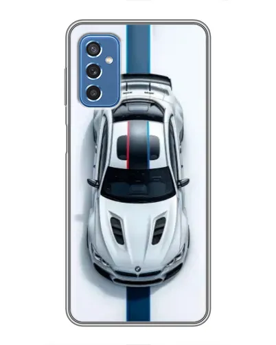 Чехол для Samsung Galaxy M52 5G (M526) с картинкой «Вид сверху — BMW M»