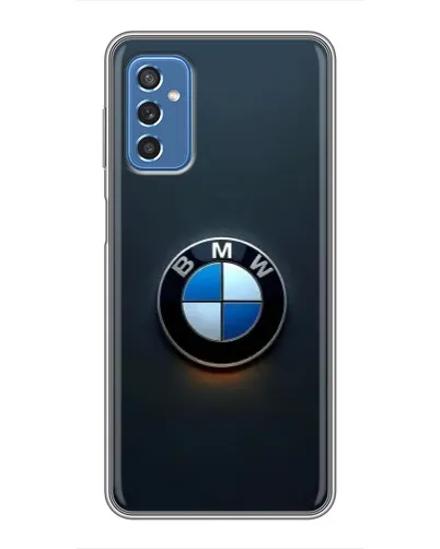 Чехол для Samsung Galaxy M52 5G (M526) с картинкой «Логотип BMW — минимализм»