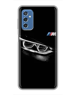 Чехол для Samsung Galaxy M52 5G (M526) с картинкой «BMW — взгляд тигра»