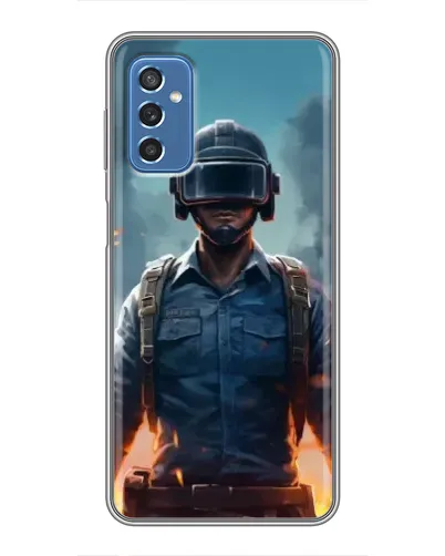 Чехол для Samsung Galaxy M52 5G (M526) с картинкой «PUBG — реалистичный герой»