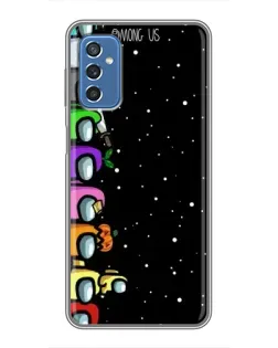 Чехол для Samsung Galaxy M52 5G (M526) с картинкой «Команда Among Us»
