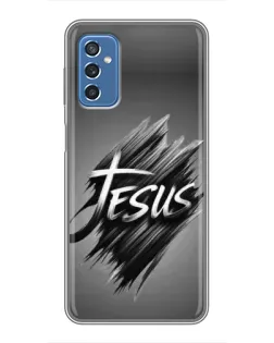 Чехол для Samsung Galaxy M52 5G (M526) с картинкой «Надпись Jesus Graffiti»
