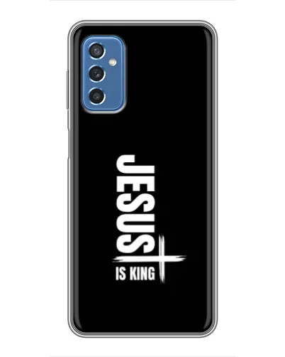 Чехол для Samsung Galaxy M52 5G (M526) с картинкой «Вертикаль веры Jesus»