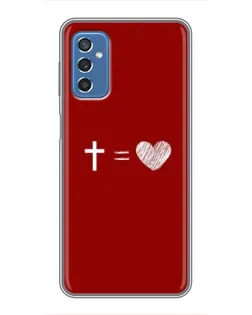 Чохол для Samsung Galaxy M52 5G (M526) з картинкою «Рівняння любові»
