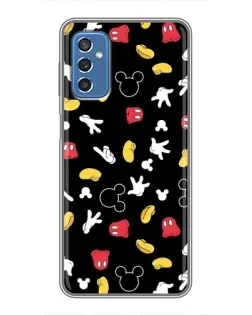 Чохол для Samsung Galaxy M52 5G (M526) з картинкою «Графічний принт лапок»