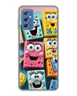 Чехол для Samsung Galaxy M52 5G (M526) с картинкой «Цветные губки» Чехол для Samsung Galaxy M52 5G (M526) с картинкой «Цветные губки»