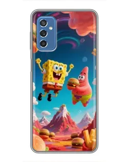 Чехол для Samsung Galaxy M52 5G (M526) с картинкой «Космический фастфуд» Чехол для Samsung Galaxy M52 5G (M526) с картинкой «Космический фастфуд»