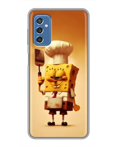 Чохол для Samsung Galaxy M52 5G (M526) з картинкою «Губка Боб кухар» Чохол для Samsung Galaxy M52 5G (M526) з картинкою «Губка Боб кухар»