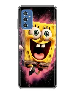 Чохол для Samsung Galaxy M52 5G (M526) з картинкою «Вибуховий Спанч Боб»