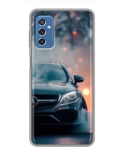 Чохол для Samsung Galaxy M52 5G (M526) з картинкою «Mercedes — нічне місто»