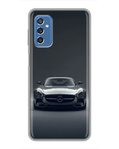 Чохол для Samsung Galaxy M52 5G (M526) з картинкою «Mercedes на чорному»