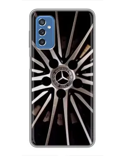 Чохол для Samsung Galaxy M52 5G (M526) з картинкою «Диск Mercedes»