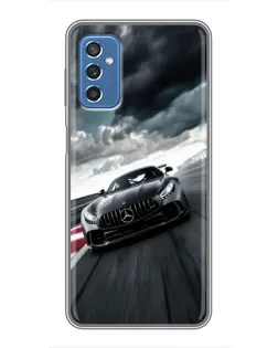 Чохол для Samsung Galaxy M52 5G (M526) з картинкою «Гоночний Mercedes AMG»