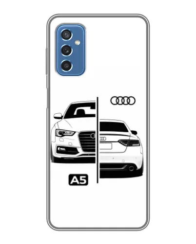 Чохол для Samsung Galaxy M52 5G (M526) з картинкою «Audi — контрастний дизайн» Чохол для Samsung Galaxy M52 5G (M526) з картинкою «Audi — контрастний дизайн»