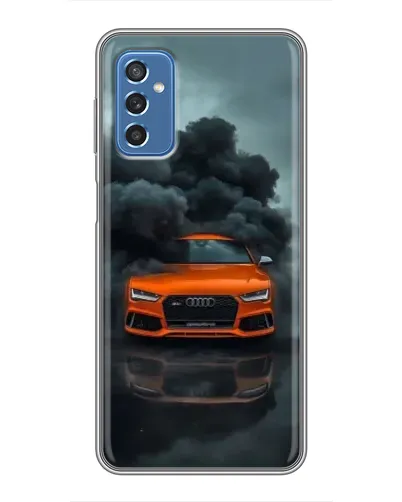 Чохол для Samsung Galaxy M52 5G (M526) з картинкою «Audi у хмарах диму» Чохол для Samsung Galaxy M52 5G (M526) з картинкою «Audi у хмарах диму»