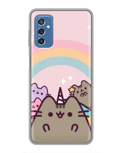 Чехол для Samsung Galaxy M52 5G (M526) с картинкой «Единорог Pusheen»