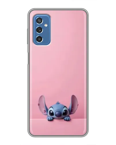Чехол для Samsung Galaxy M52 5G (M526) с картинкой «Stitch выглядывает»
