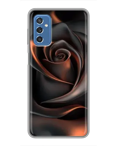 Чехол для Samsung Galaxy M52 5G (M526) с картинкой «Шелковая черная роза» Чехол для Samsung Galaxy M52 5G (M526) с картинкой «Шелковая черная роза»