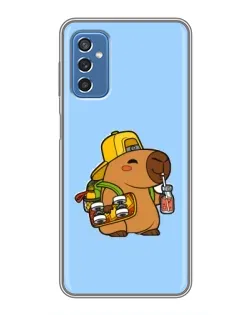 Чехол для Samsung Galaxy M52 5G (M526) с картинкой «Капибара на скейте» Чехол для Samsung Galaxy M52 5G (M526) с картинкой «Капибара на скейте»