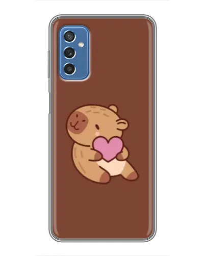 Чехол для Samsung Galaxy M52 5G (M526) с картинкой «Капибара с сердцем» Чехол для Samsung Galaxy M52 5G (M526) с картинкой «Капибара с сердцем»