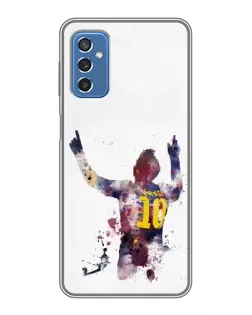 Чехол для Samsung Galaxy M52 5G (M526) с картинкой «Акварельный Месси Барселона» Чехол для Samsung Galaxy M52 5G (M526) с картинкой «Акварельный Месси Барселона»