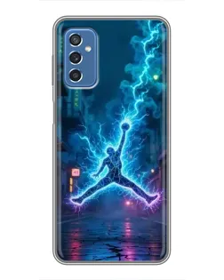 Чехол для Samsung Galaxy M52 с картинкой «Jordan Gold Jumpman» Чехол для Samsung Galaxy M52 с картинкой «Jordan Gold Jumpman»