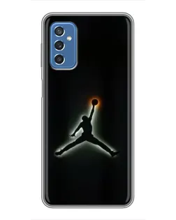 Чехол для Samsung Galaxy M52 с картинкой «Jordan Gradient Logo» Чехол для Samsung Galaxy M52 с картинкой «Jordan Gradient Logo»