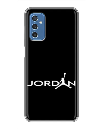 Чехол для Samsung Galaxy M52 с картинкой «Jordan White Logo» Чехол для Samsung Galaxy M52 с картинкой «Jordan White Logo»
