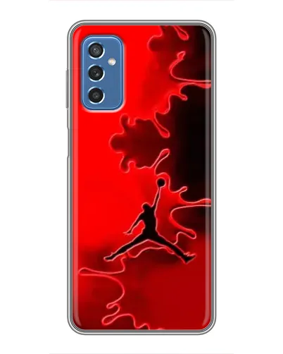 Чехол для Samsung Galaxy M52 с картинкой «Jordan Red Smoke» Чехол для Samsung Galaxy M52 с картинкой «Jordan Red Smoke»