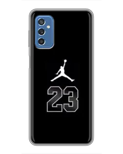 Чехол для Samsung Galaxy M52 с картинкой «Jordan Flight 23»