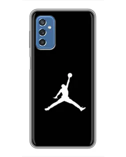 Чехол для Samsung Galaxy M52 с картинкой «Jordan Silhouette»