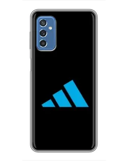 Чехол для Samsung Galaxy M52 с картинкой «Adidas Cyan Logo»