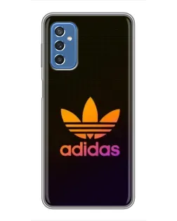 Чехол для Samsung Galaxy M52 с картинкой «Градиент Adidas»