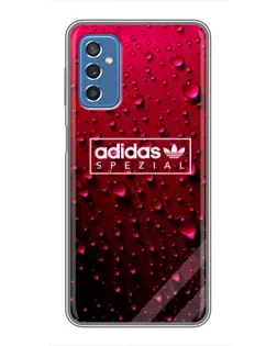 Чехол для Samsung Galaxy M52 с картинкой «Adidas Gold Marble»