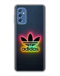 Чехол для Samsung Galaxy M52 с картинкой «Неоновый Adidas»