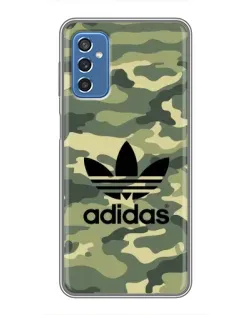 Чехол для Samsung Galaxy M52 с картинкой «Милитари стиль Adidas»