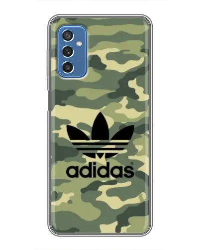 Чехол для Samsung Galaxy M52 с картинкой «Милитари стиль Adidas»
