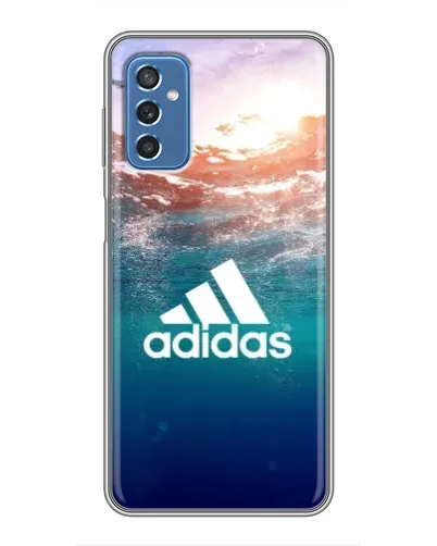 Чехол для Samsung Galaxy M52 с картинкой «Океанская глубина адидас»