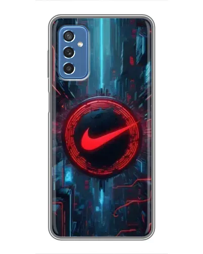 Чохол для Samsung Galaxy M52 з картинкою «Техногенний стиль Nike»