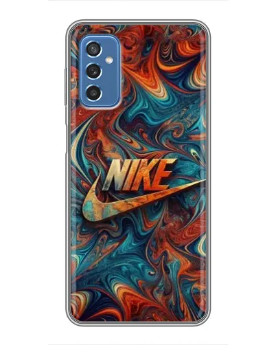 Чохол для Samsung Galaxy M52 з картинкою «Nike в абстракції»