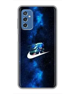 Чохол для Samsung Galaxy M52 з картинкою «Зірковий шлях Nike»