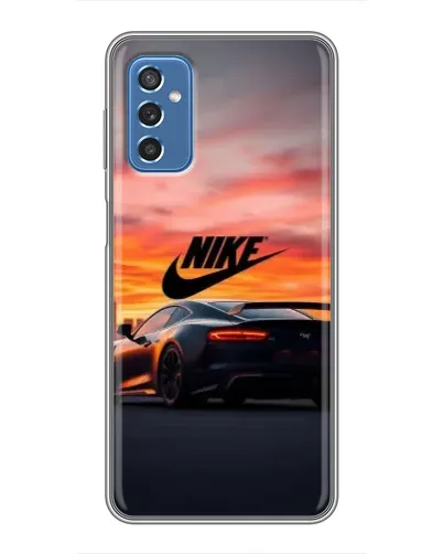 Чохол для Samsung Galaxy M52 з картинкою «Nike та суперкар»