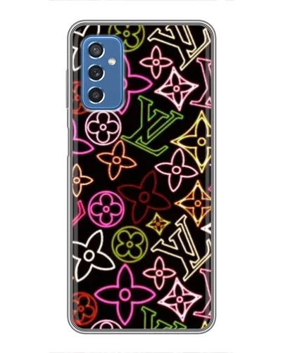 Чехол для Samsung Galaxy M52 с картинкой «Неоновый микс Nike» Чехол для Samsung Galaxy M52 с картинкой «Неоновый микс Nike»