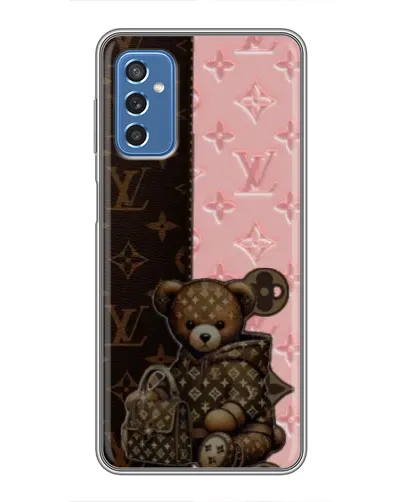 Чехол для Samsung Galaxy M52 с картинкой «Мишка в стиле LV» Чехол для Samsung Galaxy M52 с картинкой «Мишка в стиле LV»