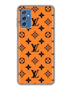 Чехол для Samsung Galaxy M52 с картинкой «Оранжевый стиль LV»