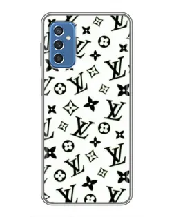 Чехол для Samsung Galaxy M52 с картинкой «Монохромный хаос LV»