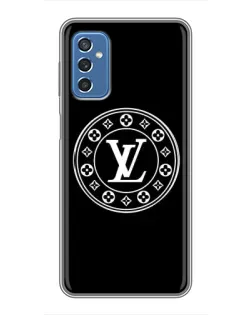 Чехол для Samsung Galaxy M52 с картинкой «LV — печать стиля»