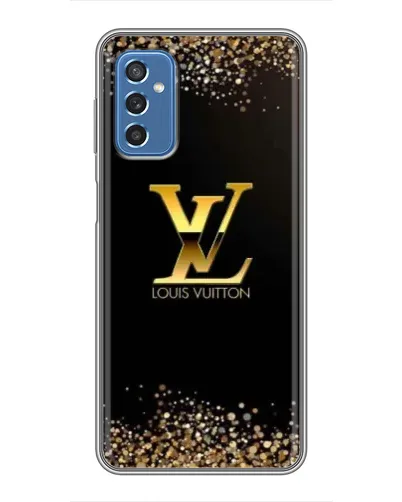 Чехол для Samsung Galaxy M52 с картинкой «LV — золотые искры» Чехол для Samsung Galaxy M52 с картинкой «LV — золотые искры»
